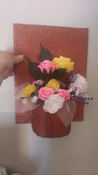 Rosas eternas decorativas