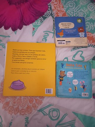 Lote 3 libros infantiles
