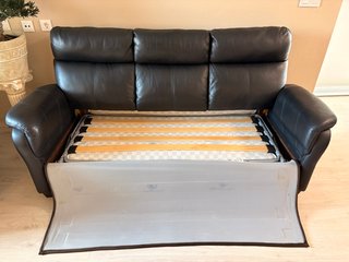 Sofá cama de piel Pohjanmaan