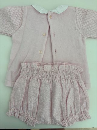 Conjunto bebé niña 3 meses rosa