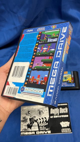 Daffy Duck in Hollywood Sega Mega Drive Completo