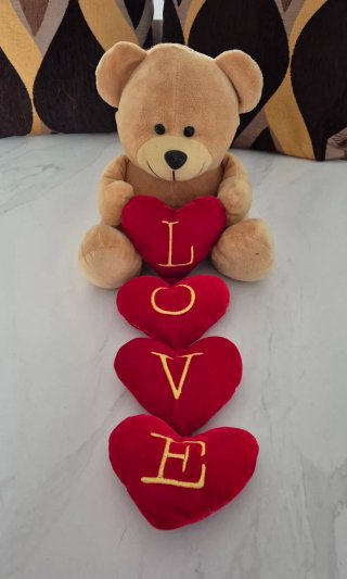 Peluche Oso Corazón LOVE