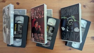 Alejandro Sanz Los Vídeos VHS