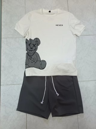 Chándal blanco oso NEVER