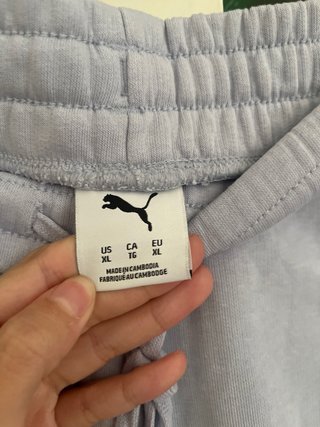 Pantalón chándal Puma morado