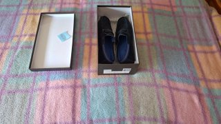 Zapatos ADOLFO DOMINGUEZ Negros y Azules!!!!!!!!!!