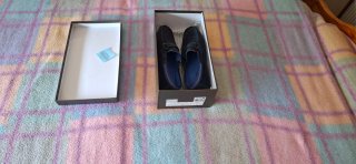 Zapatos ADOLFO DOMINGUEZ Negros y Azules!!!!!!!!!!