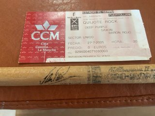 Baqueta Ian Paice Deep Purple 2007