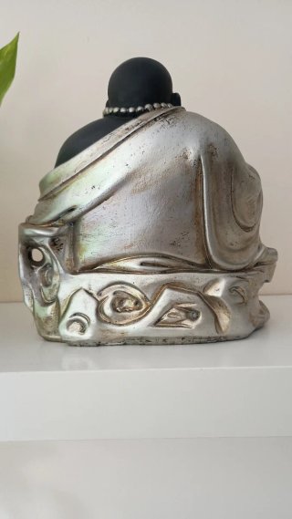 Figura Buda Sentado Decorativa