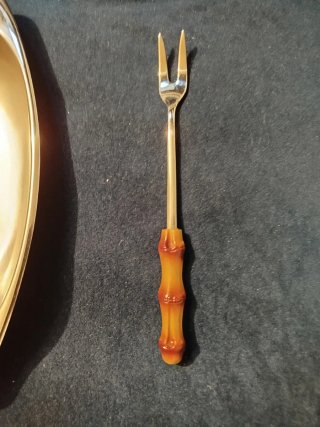 Set 4 antipastiere con forchette