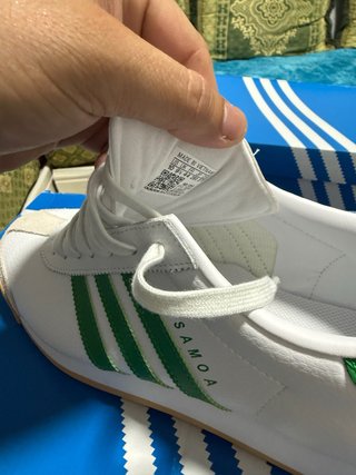 Adidas Samoa Blancas y Verdes