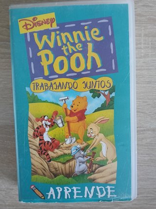 Lote 3 Cintas VHS Winnie the Pooh Disney