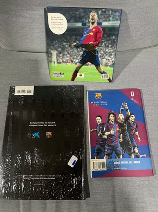 Pack 3 Libros Oficiales FC Barcelona