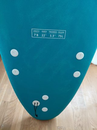 Tabla de surf OLAIAN con quillas