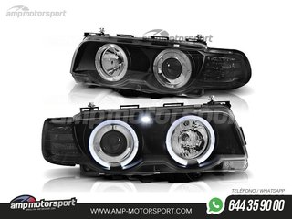 FAROS DELANTEROS OJOS DE ANGEL PARA BMW SERIE 7 E38