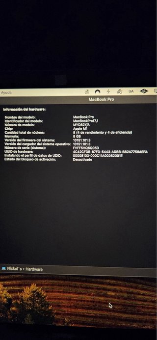 MacBook Pro 13.3 M1