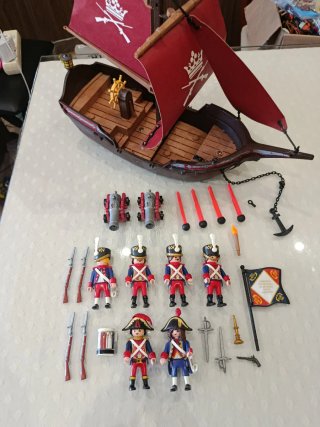 Playmobil Fragata Napoleónica Francesa