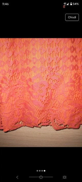 Blusa donna Paola Prata arancione