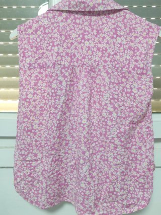 Camisa flores sin manga EASY WEAR Talla S