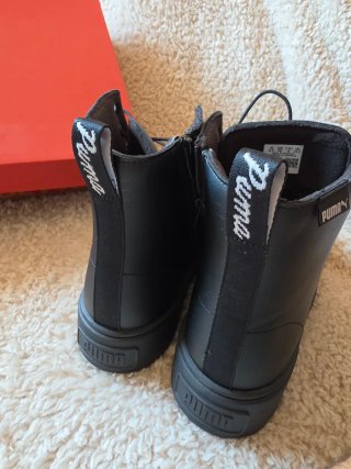 Botas Puma Negras Mujer Talla 40 Nuevas Caja