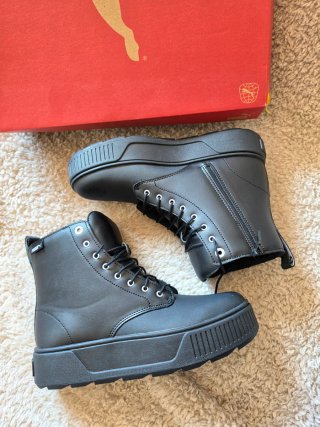 Botas Puma Negras Mujer Talla 40 Nuevas Caja
