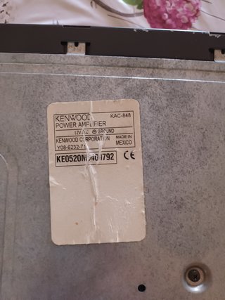 Amplificador Kenwood KAC-848
