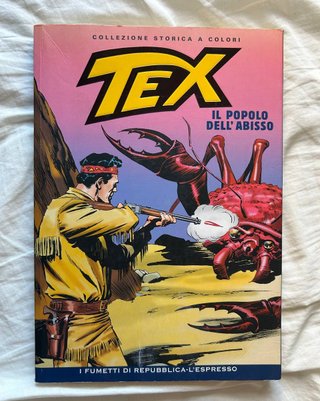 Tex La roccia del corvo Il popolo dell'abisso