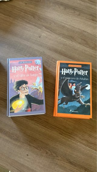 Harry Potter y el caliz de fuego y el Prisionero d