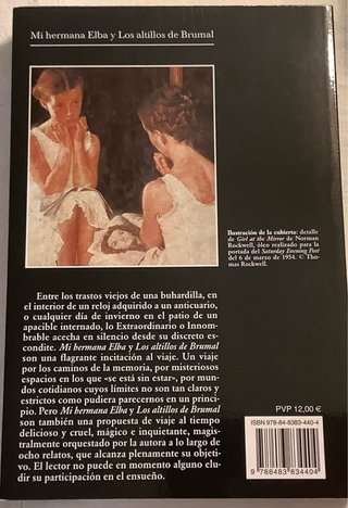 Mi hermana Elba y Los altillos de Brumal