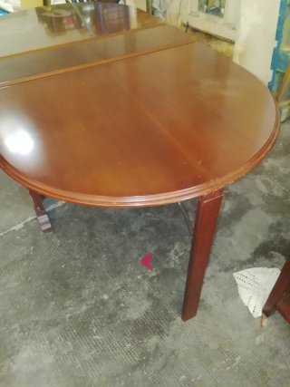 Mesa plegable comedor madera