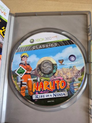 Naruto Rise of a Ninja Xbox 360 Classics PAL
