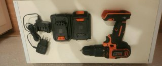 Taladro Atornillador Black+Decker 18V