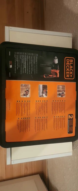 Taladro Black+Decker con maletín