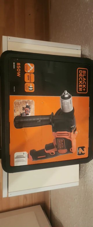 Taladro Black+Decker con maletín