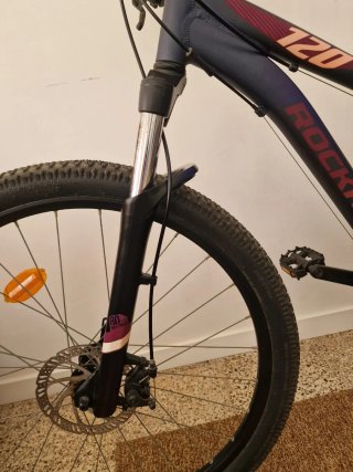 Bicicleta Rockrider ST120 Azul