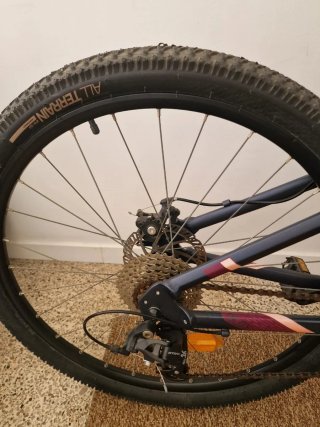 Bicicleta Rockrider ST120 Azul