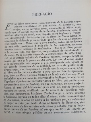 Biografía Napoleón, año 1961