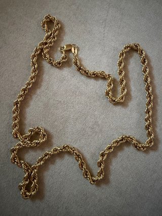 Cadena Salomónica Oro 18k