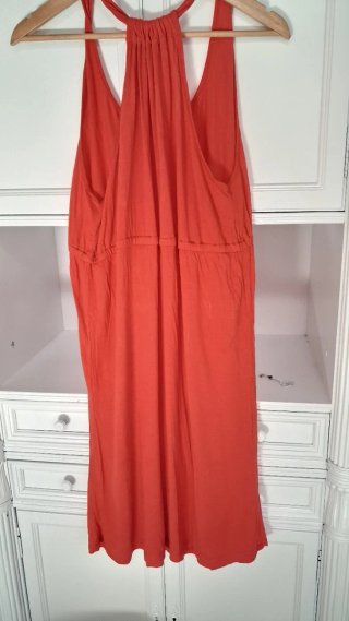 Vestido H&M coral Talla L