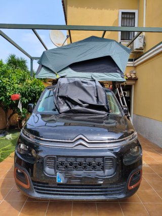 Tienda de techo para coche