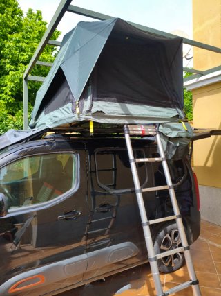 Tienda de techo para coche