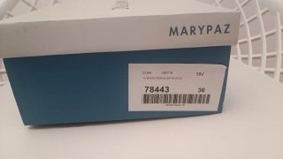 Zapatos de tacón Marypaz ante turquesa