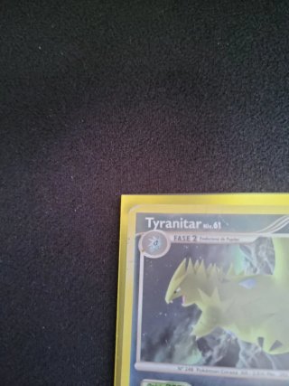Carta Pokémon Tyranitar Fase 2 2009