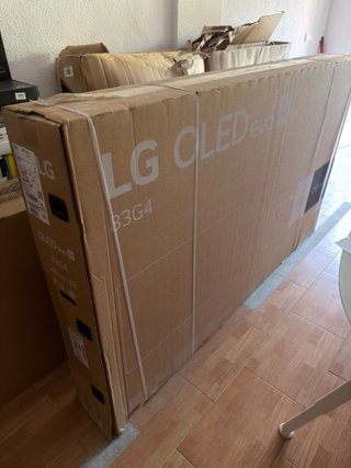 TV LG OLED 83 EVO G4 Gallery Design PRECINTADA