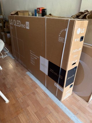 TV LG OLED 83 EVO G4 Gallery Design PRECINTADA