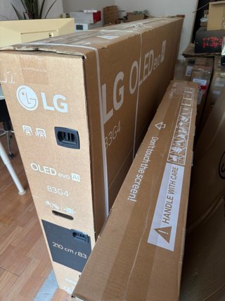 TV LG OLED 83 EVO G4 Gallery Design PRECINTADA