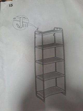 Estantería Metálica Ikea MULIG