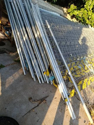 Vallas de obra metálicas