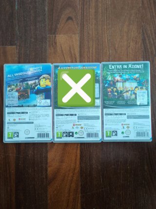 Lotto 2 Giochi Nintendo Switch Lego