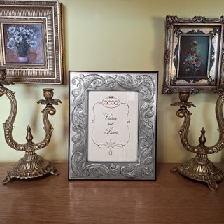 Cornice Portafoto Argento 925 anni 80 x foto 13x18